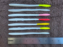 Load image into Gallery viewer, Killer Custom Trolling Worm Tails - 5pk