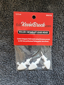 Killer Swimbait Lead Heads - 3pk