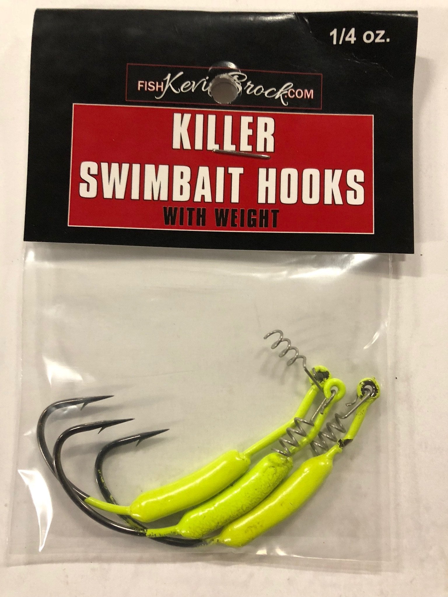 Killer Swimbait Weighted Hook