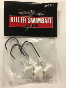 Killer Swimbait Lead Heads