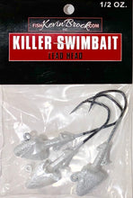 Load image into Gallery viewer, Killer Swimbait Lead Heads