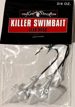 Load image into Gallery viewer, Killer Swimbait Lead Heads