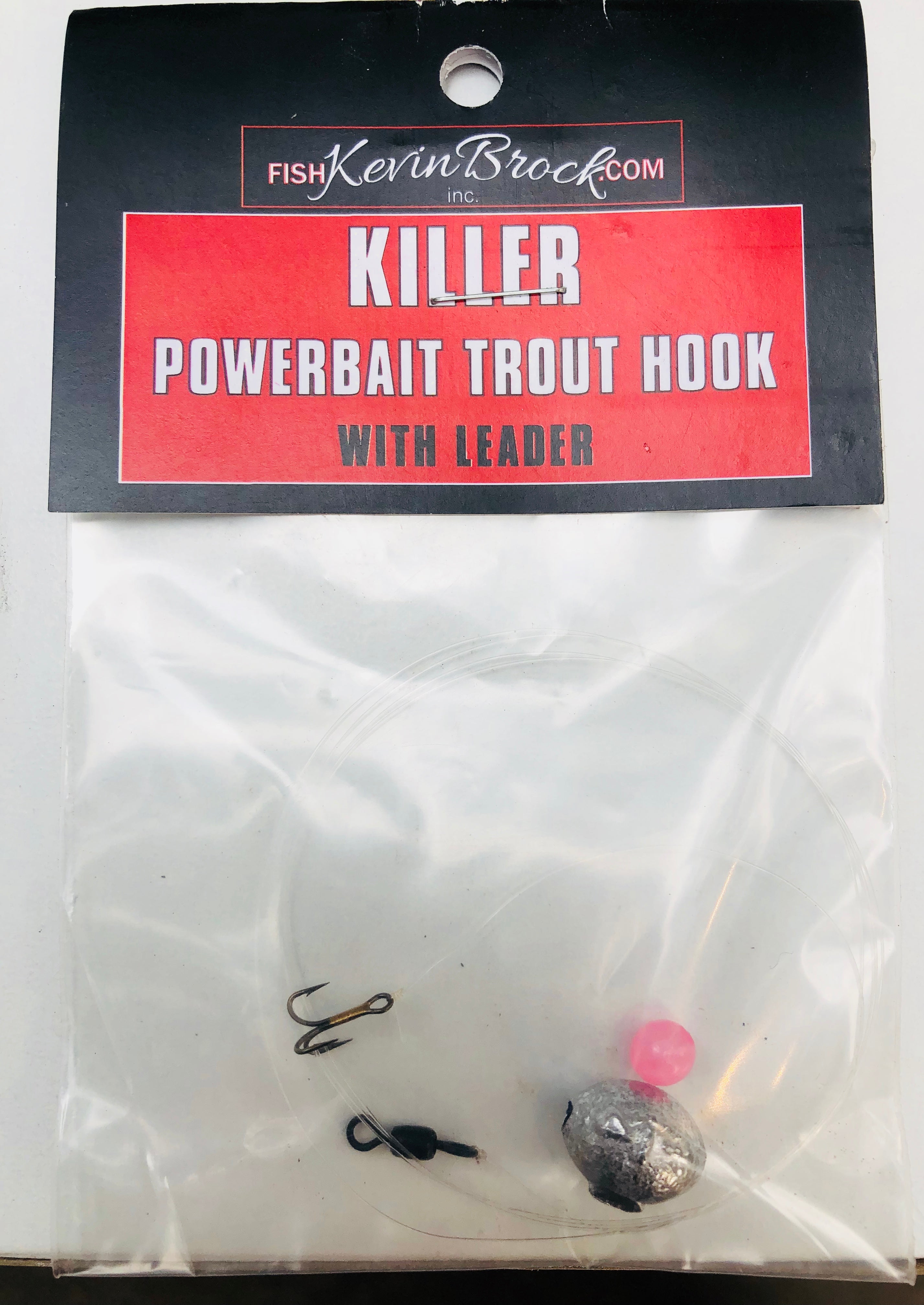 Killer Powerbait Trout Hook with Leader