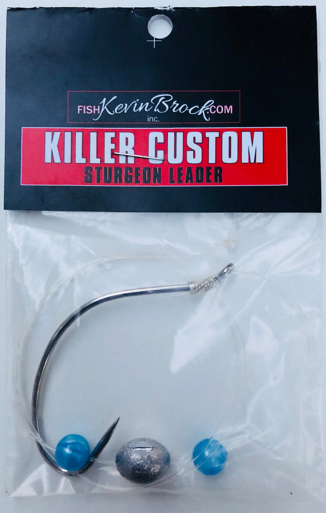 Killer Sturgeon Hook with Leader & Weight